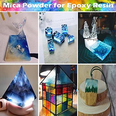 15 Bottles Slime Pigment, Mica Powder for Soap Making, Resin Color