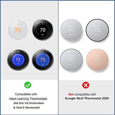 Google Nest Learning Thermostat (3rd Generation, Brass) T3032US