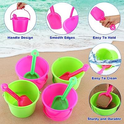 Small Buckets, Beach Toys, Children's Plastic Buckets, Mini Water Games,  Children's Outdoor Sand Digging Hand Bucket Tools