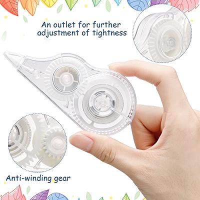 Correction Tape, 12 Pack White Out Correction Tape Dispenser, Easy to Use  Applicator for Instant Corrections, Study Supplies and Office Products