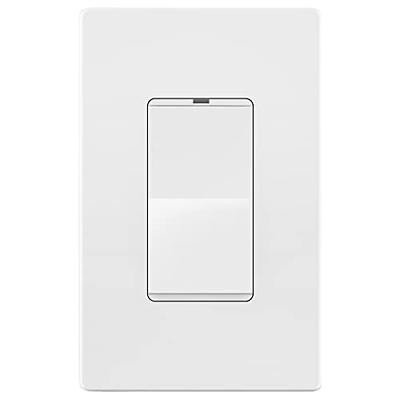 BN-LINK Wireless Remote Control Electrical Outlet Switch for Lights, Fans,  Christmas Lights, Small Appliance, Long Range White 10A/1200W, 1 Remote + 1