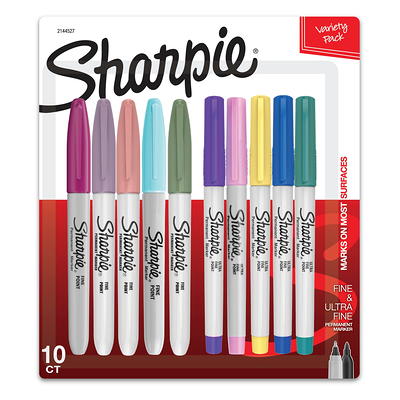  SHARPIE 37161PP Permanent Markers, Ultra Fine Point
