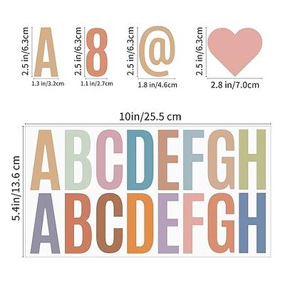 Letters waterproof stickers, blue, ABC stickers, individual letter  stickers, alphabet, name stickers