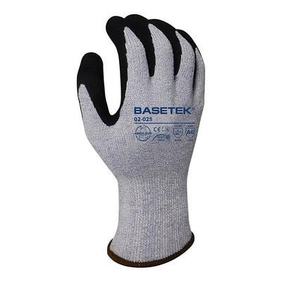 Armor Guys Basetek 02-025-M Blue A6 HDPE Gloves with Black HCT Microfoam  Nitrile Palm Coating - Medium - Yahoo Shopping