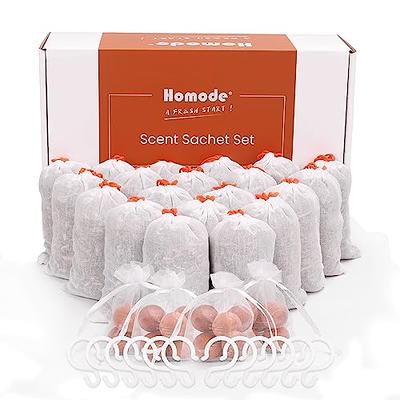 24 Pack Moth Repellent for Closet Lavender Sachet Bags, Cedar Blocks for  Clothes Storage, Cedar Lavender Bags sachets for Drawers and Closets,  Protect