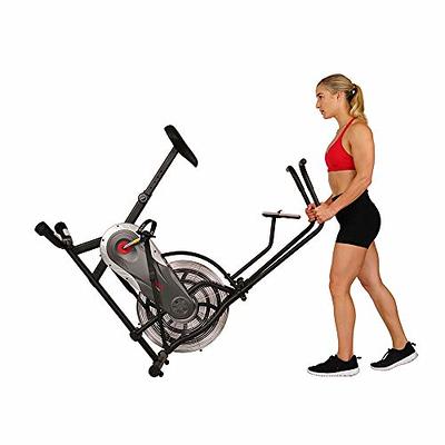 Fan Exercise Bike with Device Holder, Sunny Health & Fitness