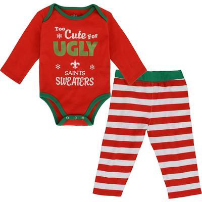 San Francisco 49ers Newborn All Dolled Up Three-Piece Bodysuit