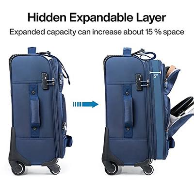 Rolling Luggage, Wheeled Suitcases for Women, Men