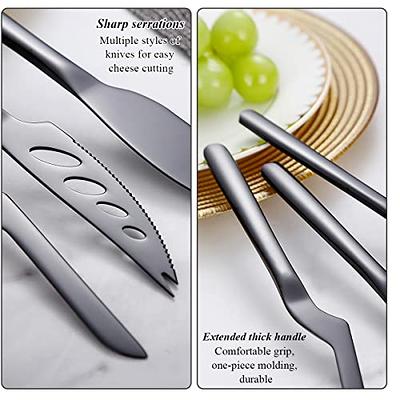 OXO SoftWorks Two Piece Cheese Knife Set - Stainless Steel - New