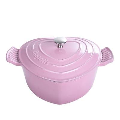 vancasso Enameled Cast Iron Dutch Oven, 3.5QT Small Dutch Oven Pot with  Lid, Round Enamel Dutch Oven for Bread Baking, Non Stick Enamel Coating,  Pot's