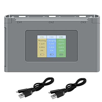 Hanatora Display Two-Way Battery Charging Hub for DJI Mini 2/SE/2 SE  Drone,Check Battery Level,Charge Three Batteries in Sequence,Charger  Accessories - Yahoo Shopping