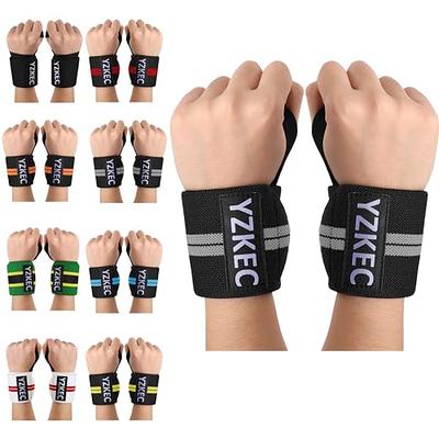 YZKEC Weightlifting Wrist Wraps with Thumb Loop，Best Wrist