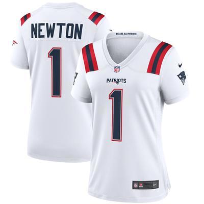 Men's Nike Cam Newton White Carolina Panthers Game Jersey