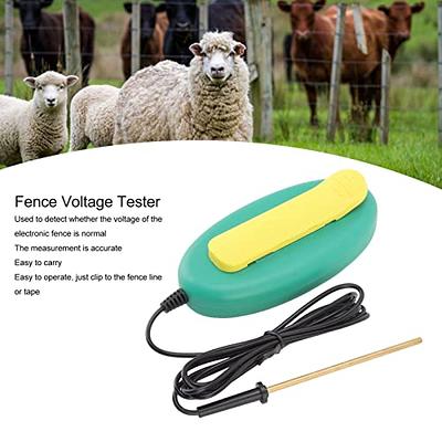 CHICIRIS Electric Fence Voltage Tester, Digital Electric Fence