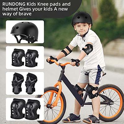 Helmet Pad Set Bike Skate Scooter Helmet and Knee Pads Elbow Pads