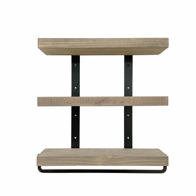 AquaTeak Original Kai Teak Corner Shelf