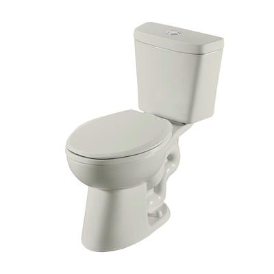 PROFLO White Elongated Standard Height 2-piece WaterSense Toilet 12-in  Rough-In 1.28-GPF in the Toilets department at