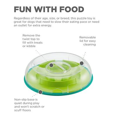 Outward Hound Nina Ottosson by Outward Hound Wobble Bowl Dog Game - Interactive  Slow Feeder Bowl Dog Game