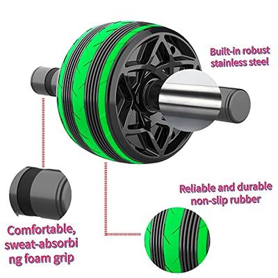 DMoose Ab Roller Wheel, Ab Workout Equipment for Abdominal & Core Strength  Training, Ab Wheel Roller for Core Workout, Home Gym, Ab Machine with Knee