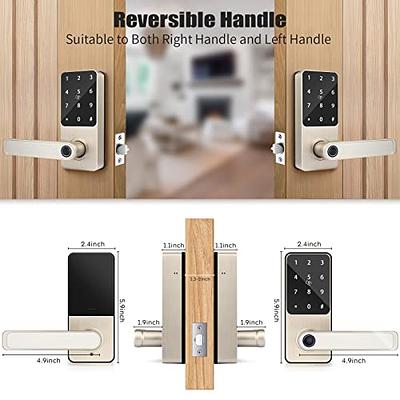 Sifely Smart Lock, Keyless Entry Door Lock, Smart Door Lock, Keypad Door  Lock, Fingerprint Door Lock, Biometric Door Lock, Keypad Entry Door Lock