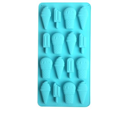 Silicone Ice Cream Mold with Cover Animals Shape Jelly Form Maker for Ice  lolly Moulds Ice Cube Tray for Candy Bar Decoration