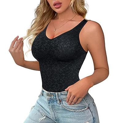 Tummy Control Camisole For Women Shapewear Tank Tops With Built In