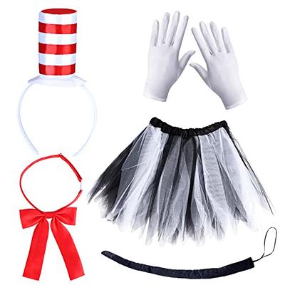 Red and White Ribbon Kit - Set of 5