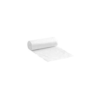 50 Small to Medium 7-8-9-10 Gallon 24 x 24 Clear Garbage Bags -  Commercial Waste Basket Trash Bags | Bulk Plastic Bathroom Trash Can Liners  | Office