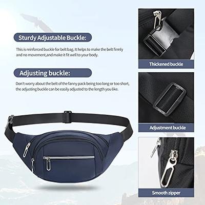 DMLuna Small Crossbody Bags for Women Trendy, Lightweight Fanny Pack for  Women & Men, Mini Belt Bag, Waist Bag with Adjustable Strap for Running