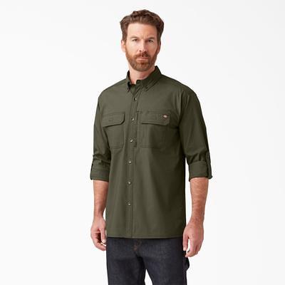 Dickies Men's DuraTech Ranger Ripstop Shirt - Moss Green Size 2Xl (WL705) -  Yahoo Shopping