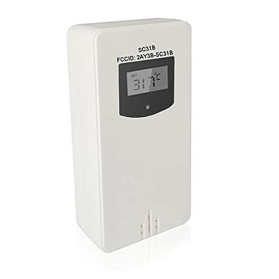 SMARTRO SC91 Projection Alarm Clocks for Bedrooms with Weather