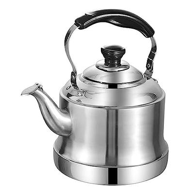 1.8L Whistling Tea Kettle Stainless Steel Tea Kettle Boiled Kettle Stovetop  Hot Water Fast to Boil Stove Kettle with Handle for Stove Induction Cooker,  Gas Cooker - Yahoo Shopping