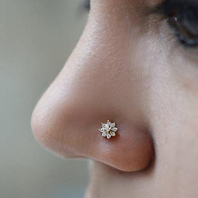 Buy Presley Diamond Nose Pin Online From Kisna