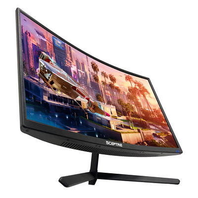 Sceptre 32-inch Gaming Monitor Up to 240Hz 1ms 99% sRGB AMD FreeSync  Premium Build-in Speakers, Displayport HDMI Machine Black (C325B-FWD240)