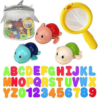  Animal Baby Bath Toys for Kids Ages 1-3, No Hole