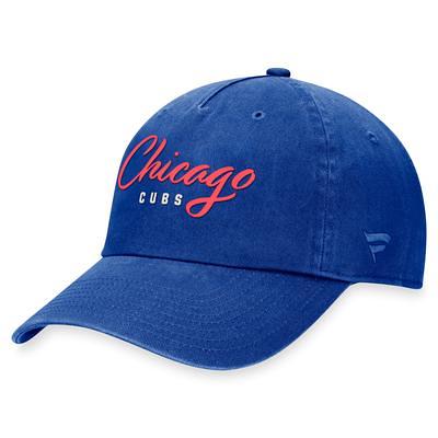 Men's Fanatics Branded Royal Chicago Cubs Heritage Patch Fitted Hat