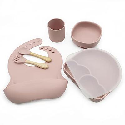 7-Piece Baby Feeding Set (Pink)