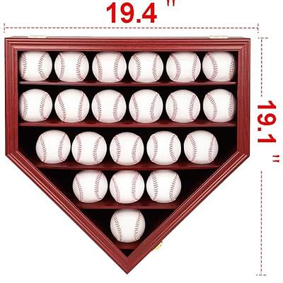 DisplayGifts Golf Gifts Golf Ball Display Case Wall Rack Cabinet, NO Door