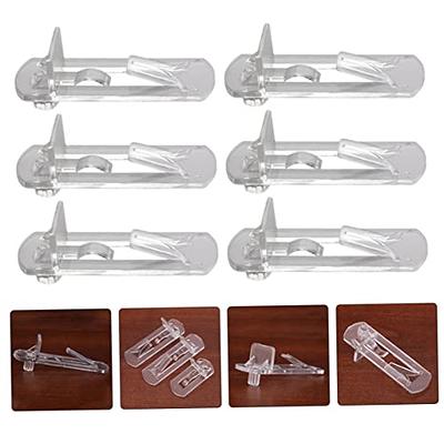 4pcs Durable Shelf Support Studs, Self-adhesive Support Brackets, Shelf  Support Boards For Home Closet, Cabinet, Bookshelf