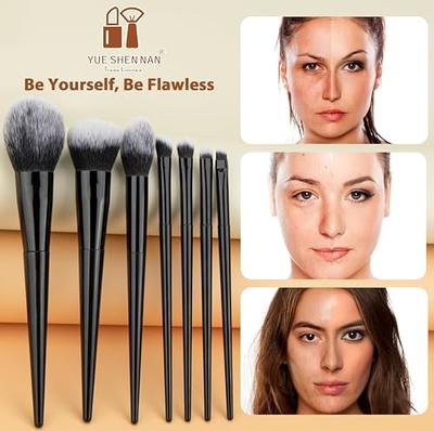 6Pcs Mini Travel Women Makeup Brushes Set Portable Soft Concealer