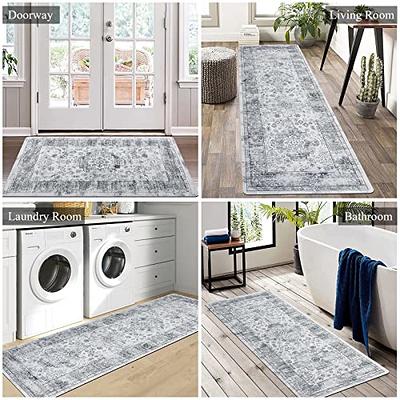 Pauwer Farmhouse Rugs Set of 3 Boho Mats Waterproof Non Skid Washable Kitchen  Mat Floor Carpet Runner for Kitchen Laundry Room Entryway - Yahoo Shopping