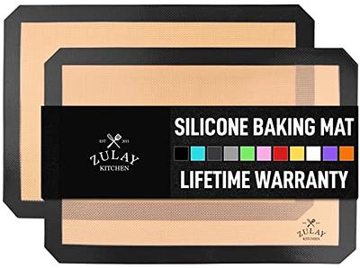 Silicone Baking Mat Sheet Set - Reusable Baking Mat Nonstick