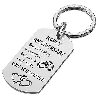 Aizza Beata Personalized Keychain Gifts for Husband Men