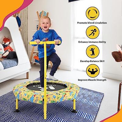 KENSONE 48 Mini Trampoline for Adults Kids Foldable Fitness