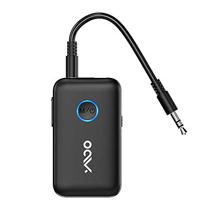 YMOO Bluetooth 5.3 Transmitter Receiver, 2-in-1 3.5mm Jack Bluetooth Audio Adapter, 2 Bluetooth Devices Simultaneously for Home Stereo/TV/Headphones/PC/Speaker - Yahoo