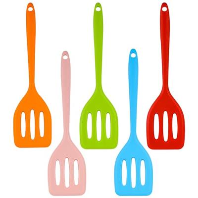 KLAQQED 5Pcs Silicone Spatula Heat Resistant Long Large Spatulas Set for  Nonstick Cookware, Rubber P…See more KLAQQED 5Pcs Silicone Spatula Heat