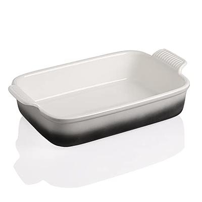 SWEEJAR Ceramic Bakeware Set, Rectangular Baking Dish for Cooking, Kitchen,  Cake Dinner, Banquet and Daily Use, 12.8 x 8.9 Inches porcelain Baking