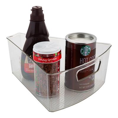 Kootek Refrigerator Organizer Bins with Removable Dividers