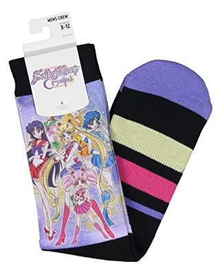 SAILOR MOON LADIES 5 PAIR OF ANKLE SOCKS BIOWORLD BRAND