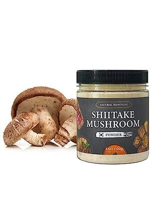 ORGFUN Original Shiitake Mushrooms Powder, Natural Umami Seasoning,  Mushroom Powder for Cooking, 5.3 Oz